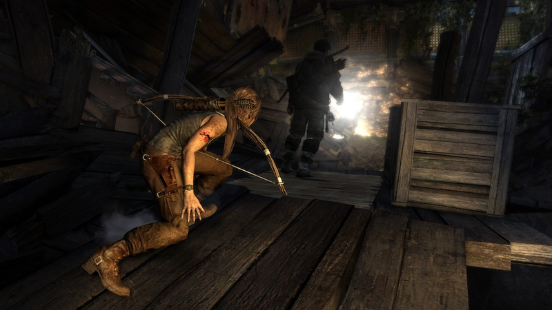 Illustration for article titled It's A Desperate Fight For Survival In The Opening Hours Of Tomb Raider